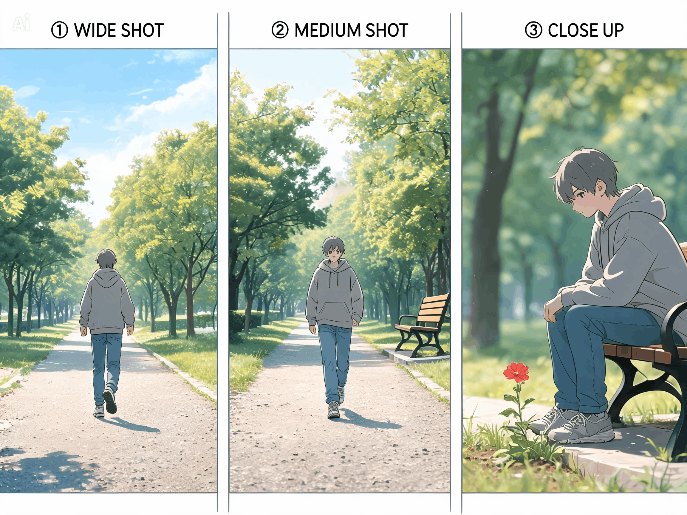 Blocking a short scene