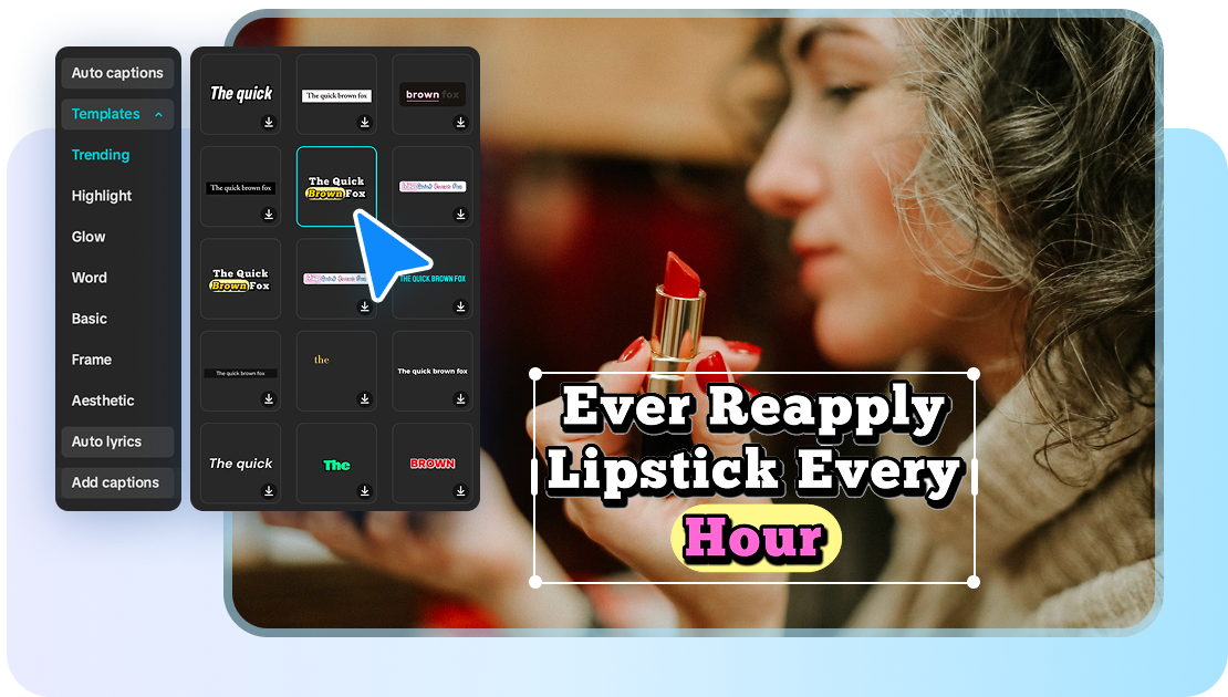 Edit captions after Russian to English translation in CapCut