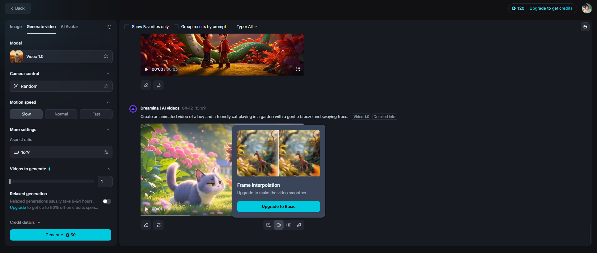 Interpolação de quadros