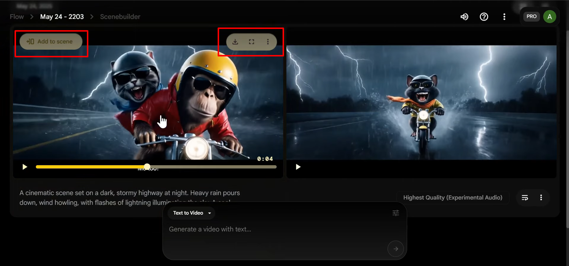Creating a multi-scene video with Veo 3 in Flow