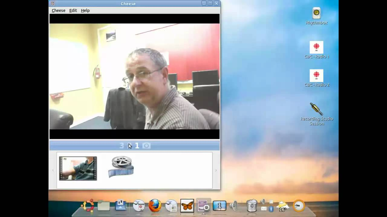 Cheese - free screen recorder with facecam