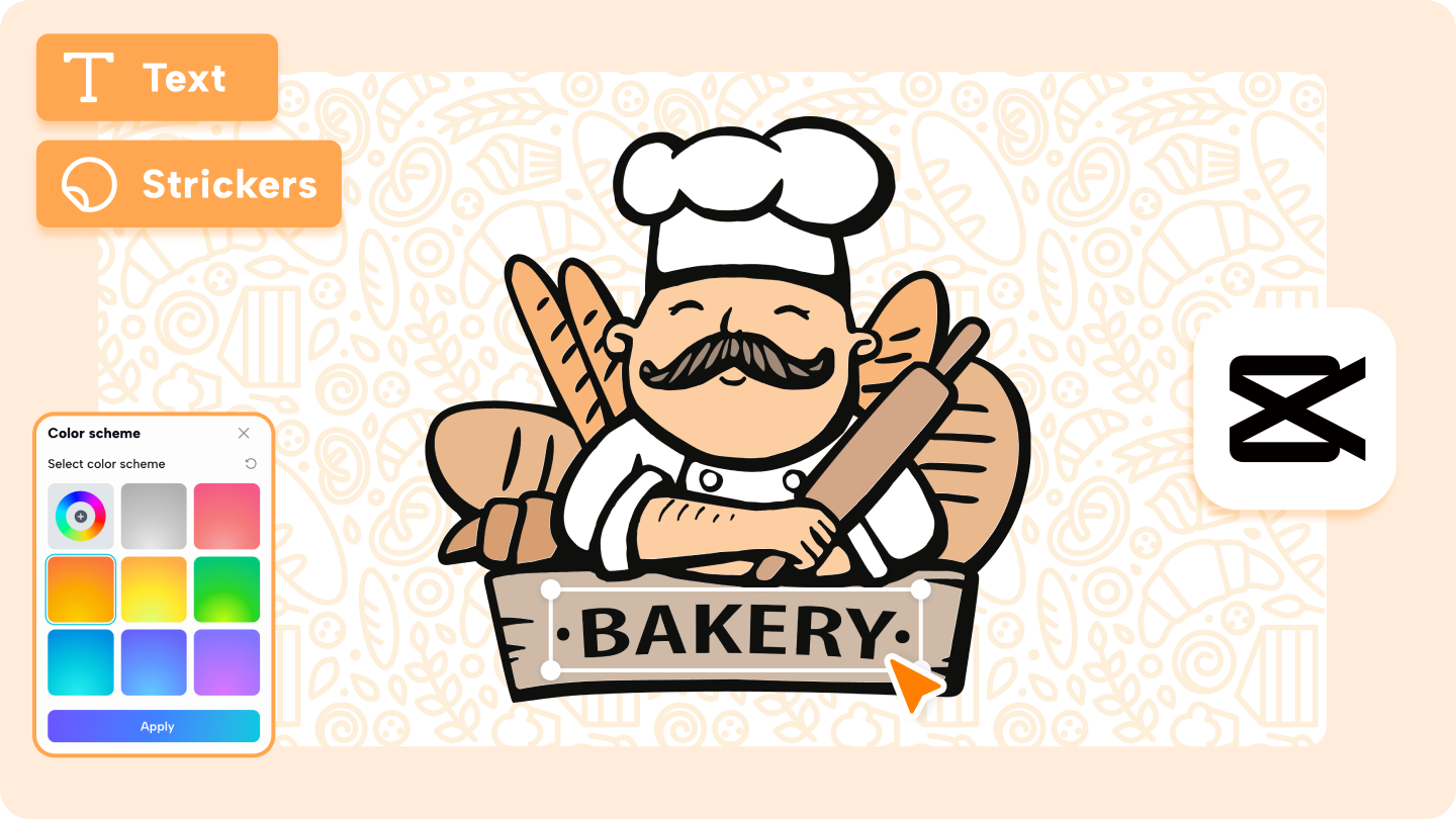 ai image for bakery catalogs