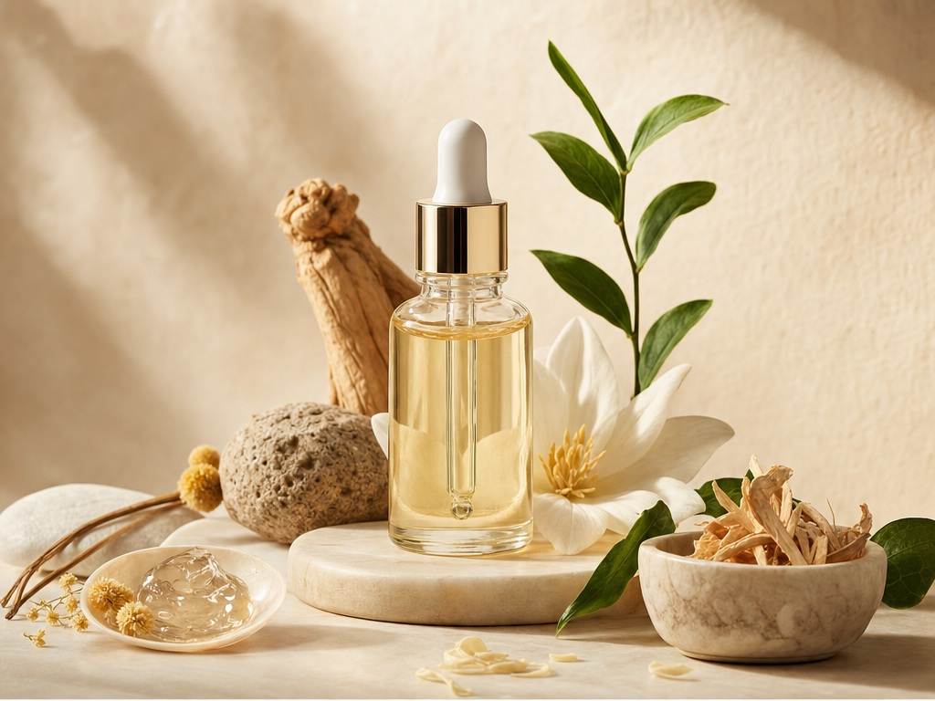 JaaUnd KI-Alternative für kreative Arbeitsabläufe Prompt-Beispiel 1 - Botanische Hautpflege-Sozialanzeige