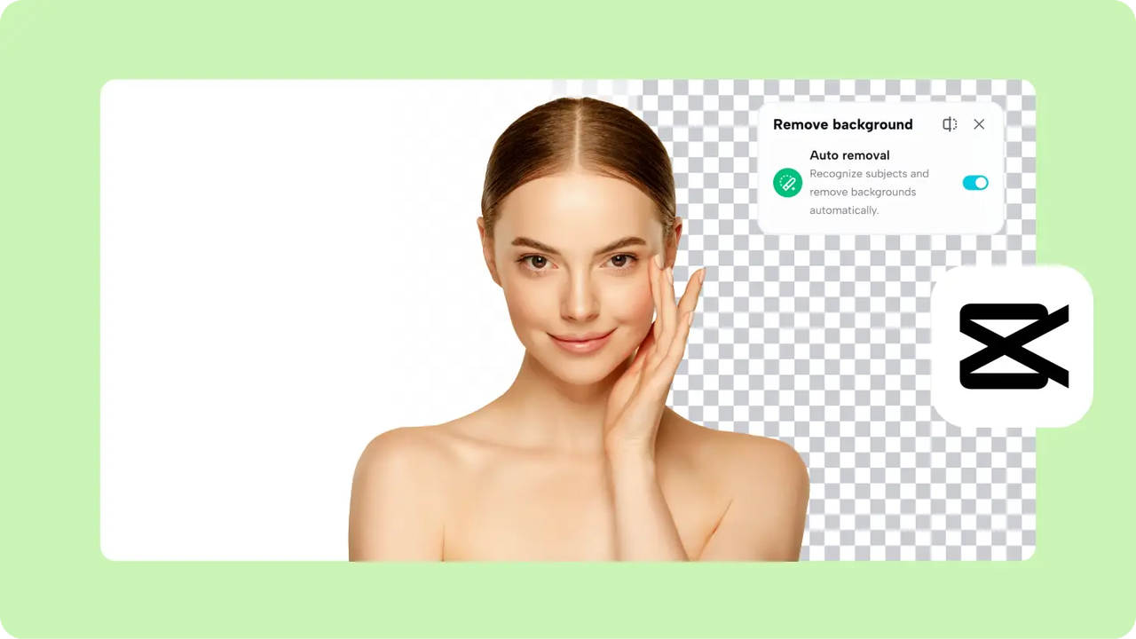 How to remove the white background from an image in CapCut