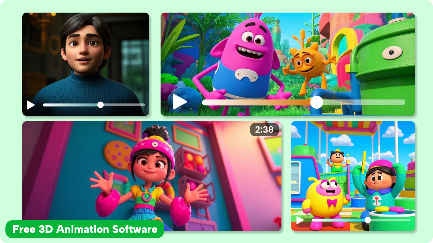 free 3d animation software