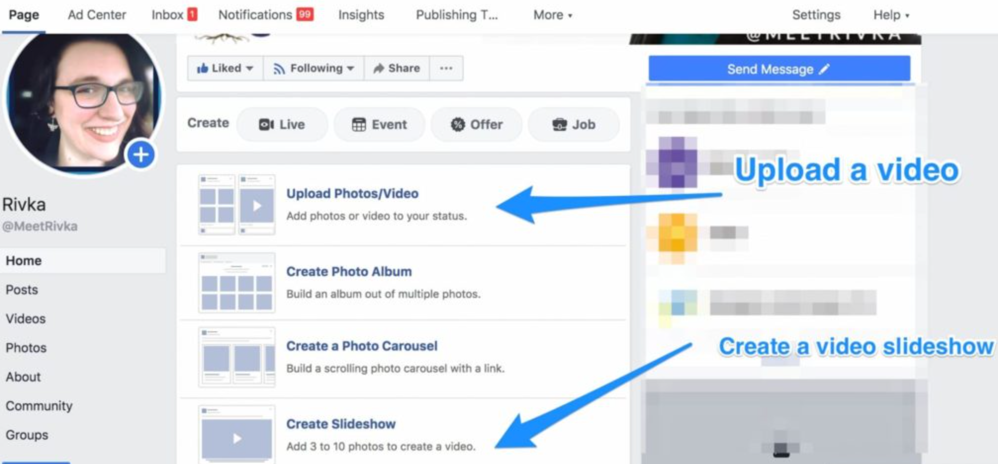 Promovarea videoclipurilor YouTube pe Facebook
