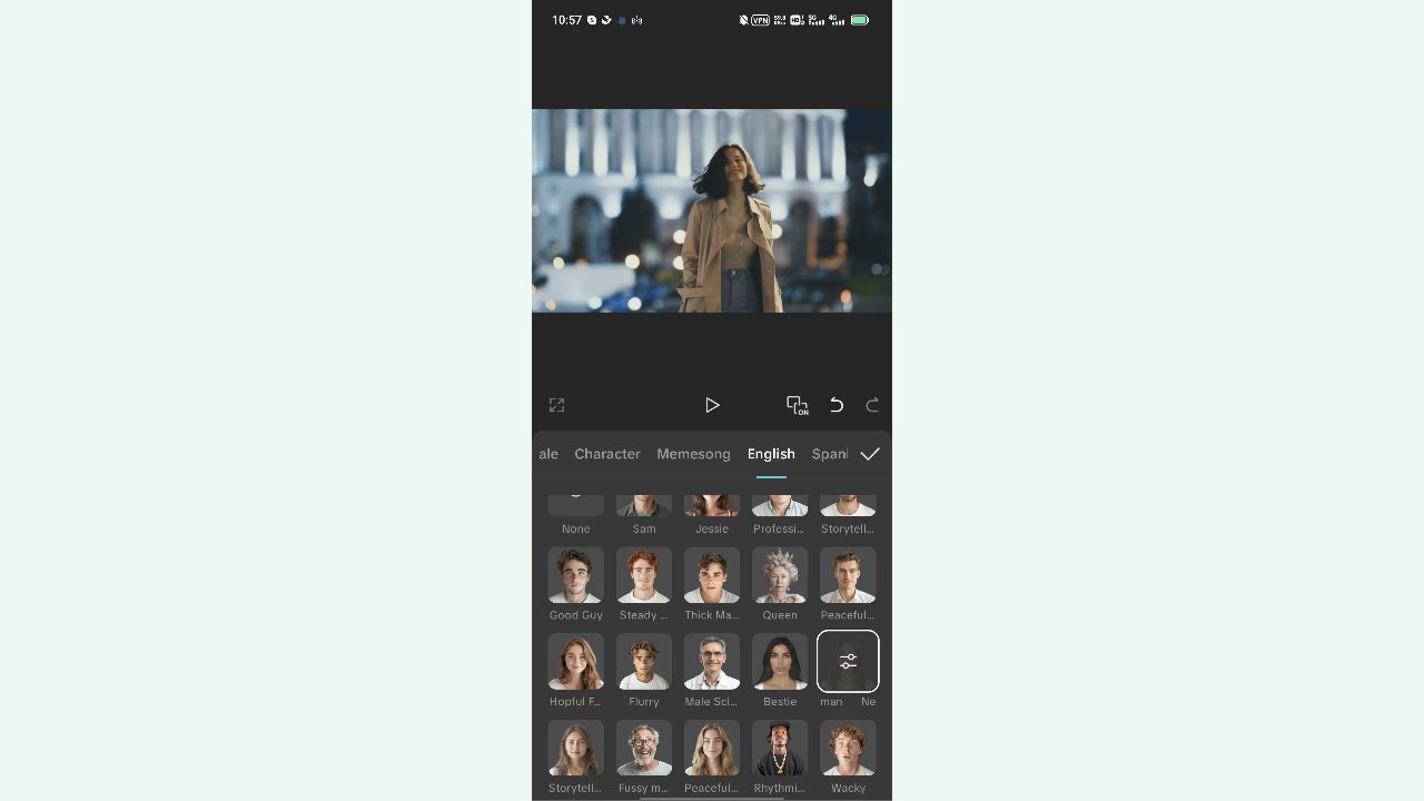 CapCut App interface