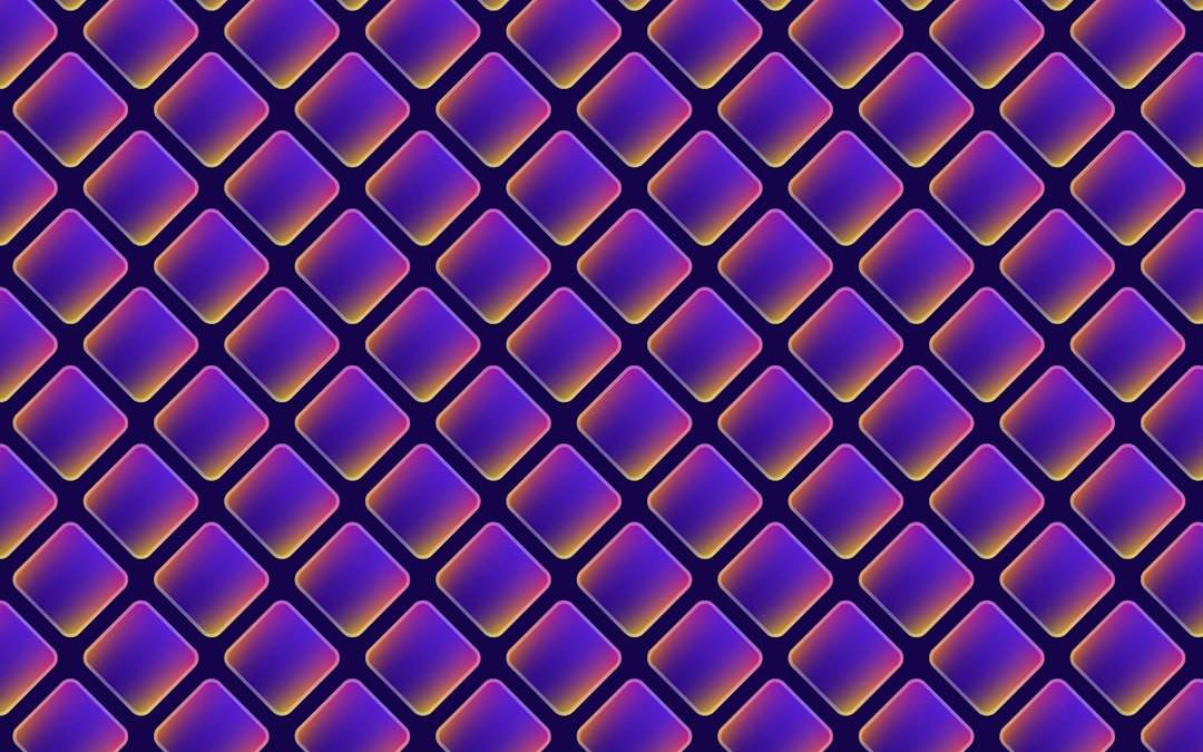 A website background using a subtle seamless geometric pattern