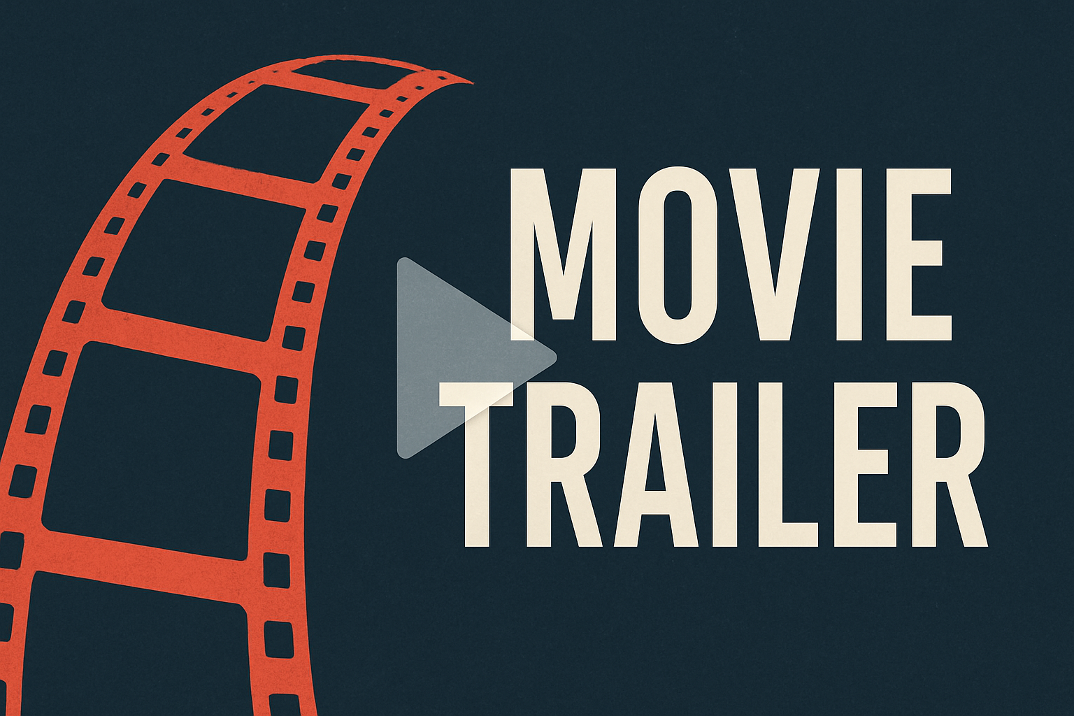 Movie trailer template