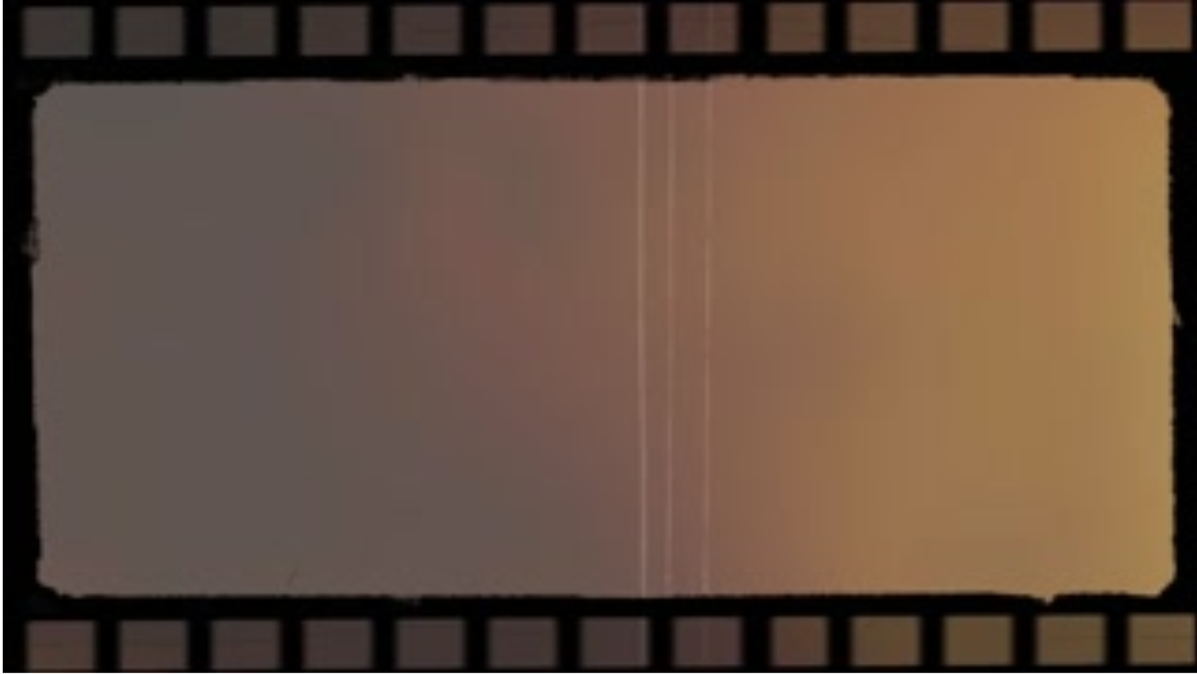 What is a vintage film frame overlay