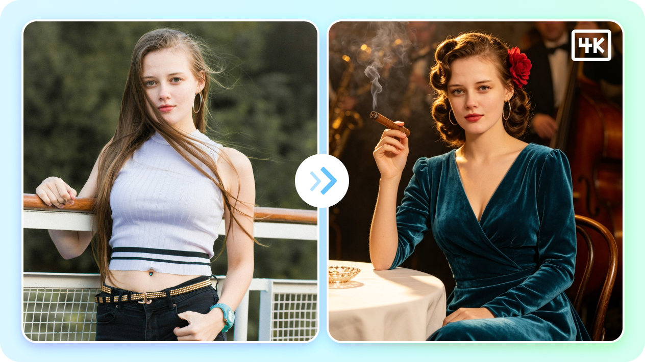 Export pin-up images in 4K for social, posters, and print