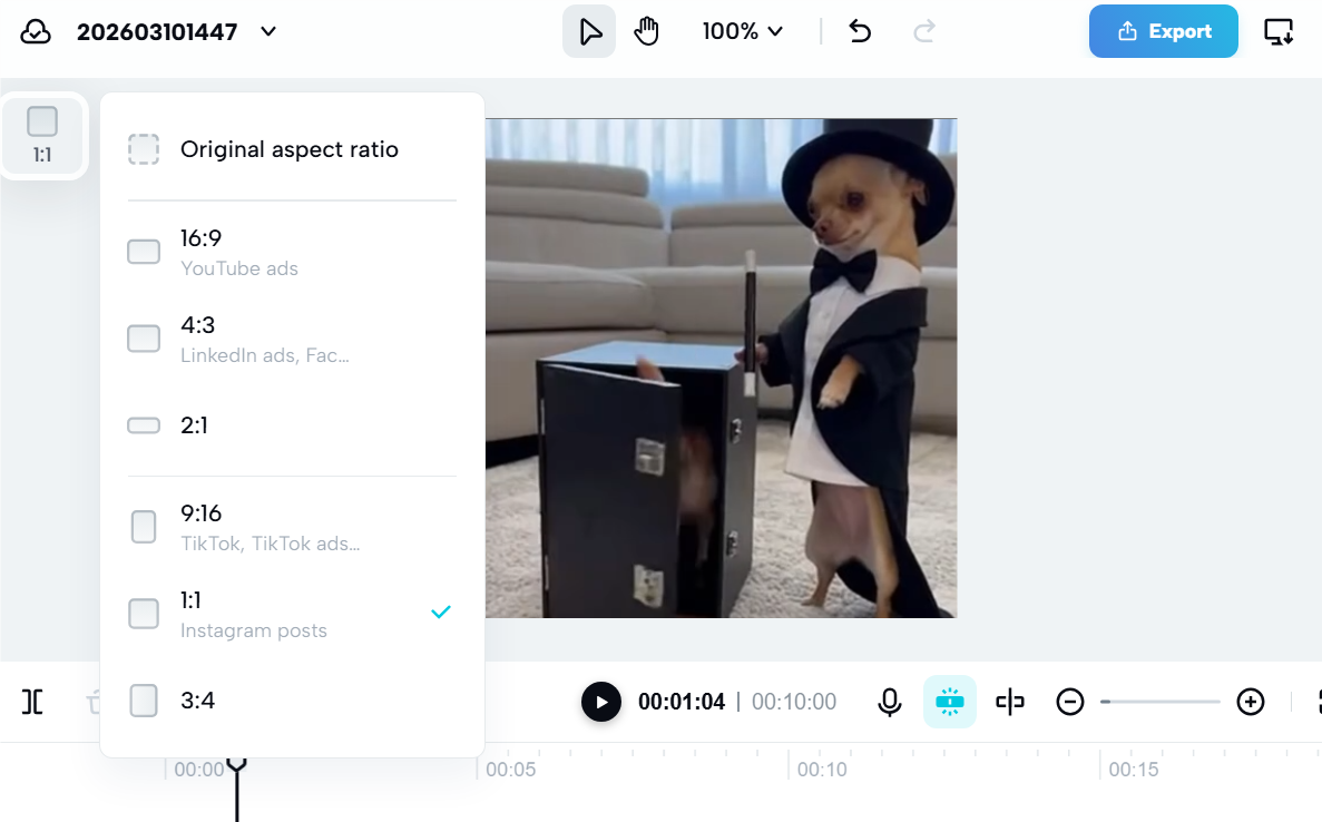 Remove the Sora AI watermark by changing the ratio