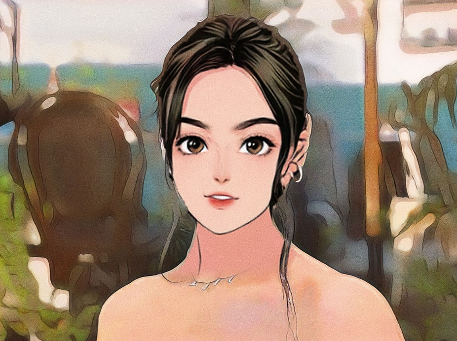 Various styles of cartoon images: Comic style