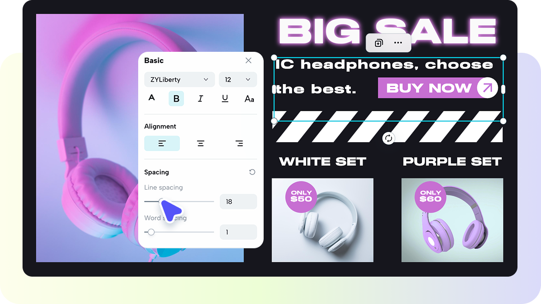 Tailor slogans fully in all brand materials