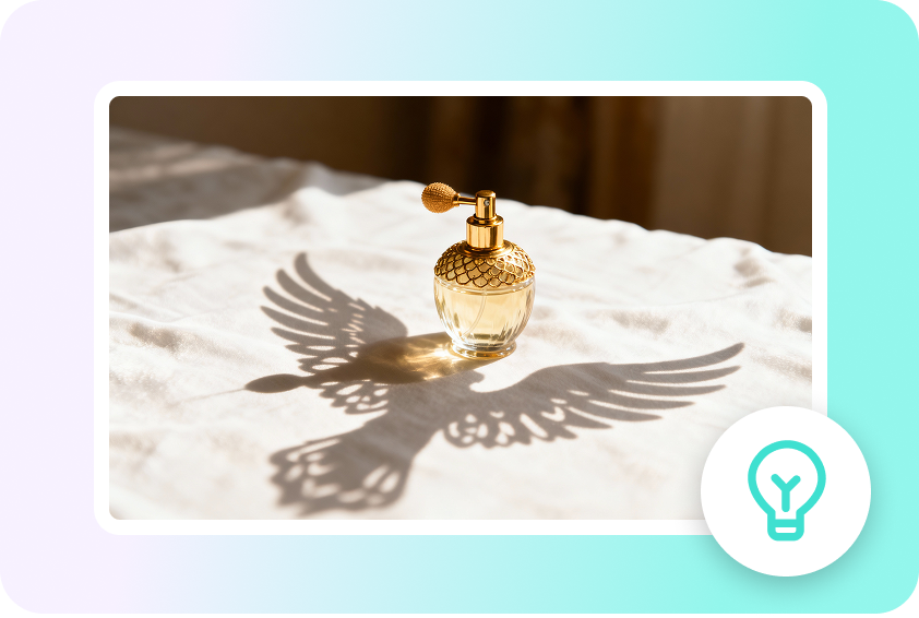 AI-generated creative shadows