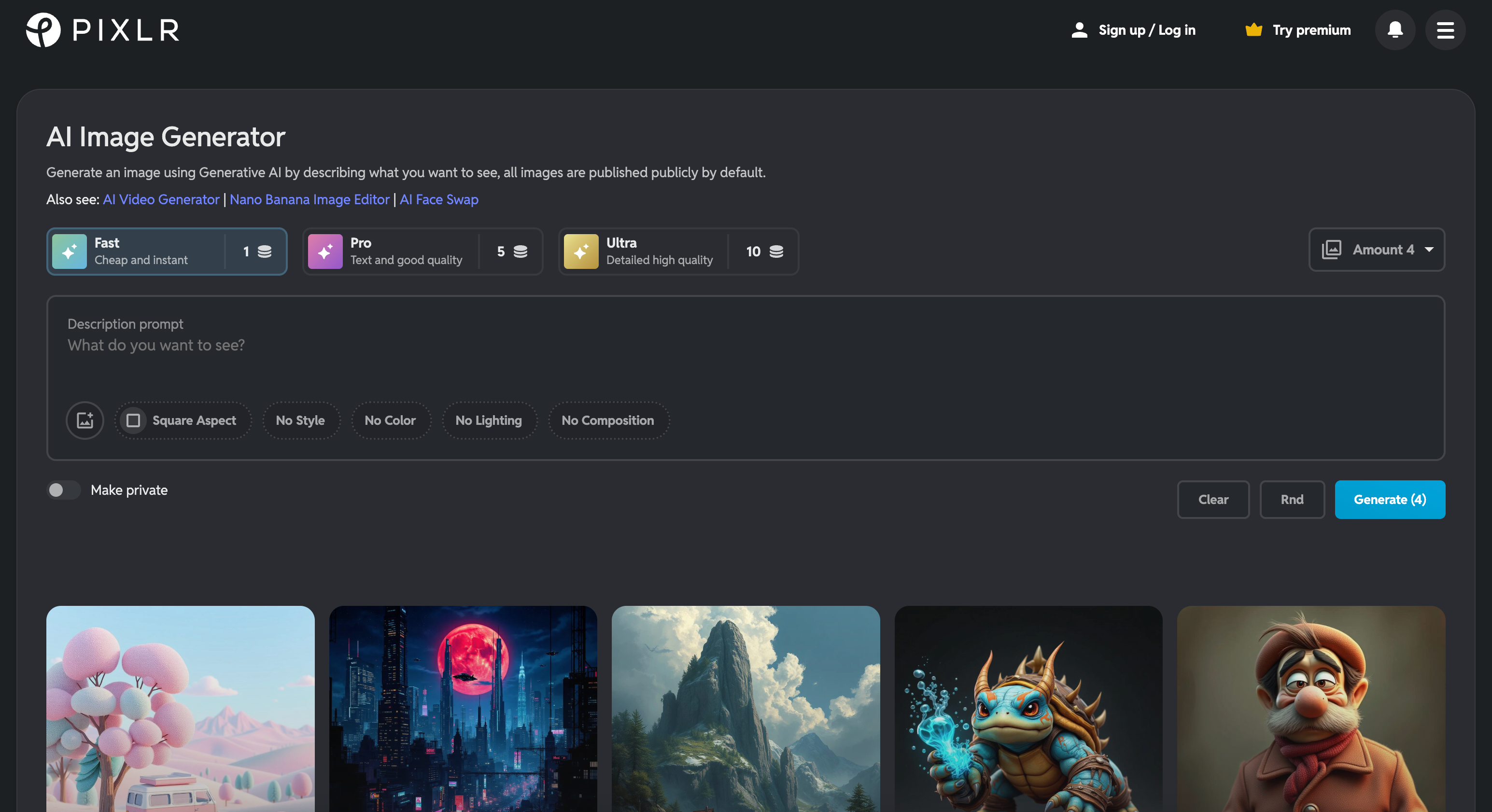 Pixlr AI Image Generator