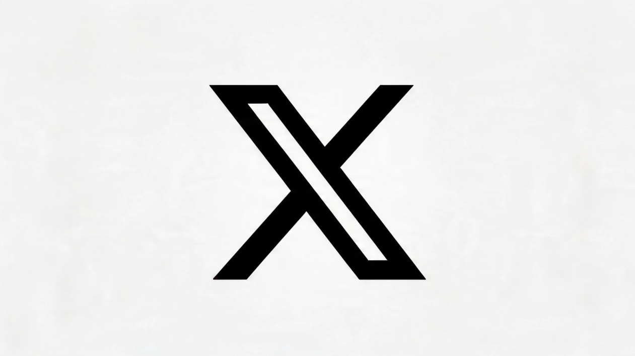 X (formerly Twitter) logo