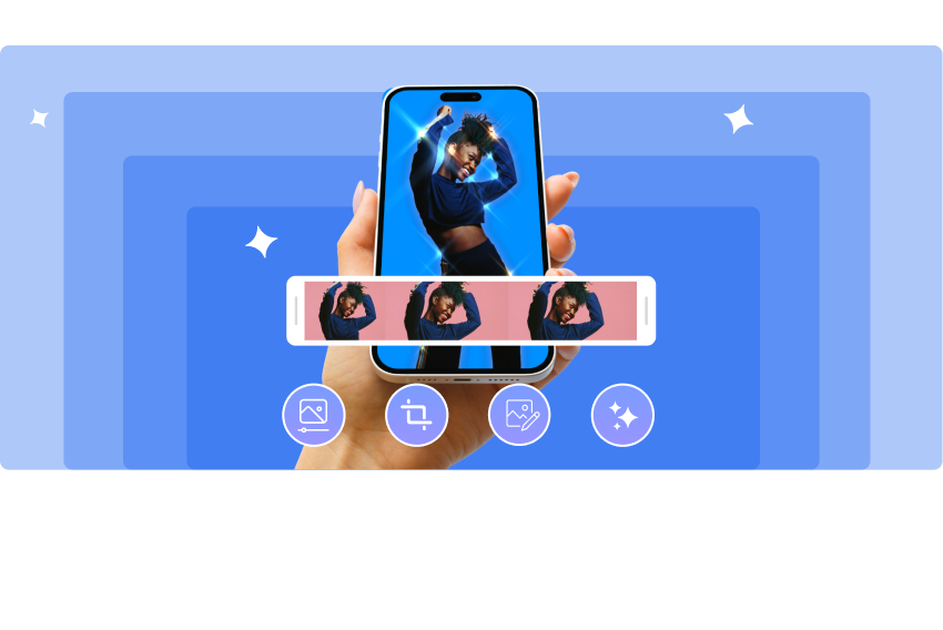 Creative highlighting editing interface. Make it fun for creators to be interested in.