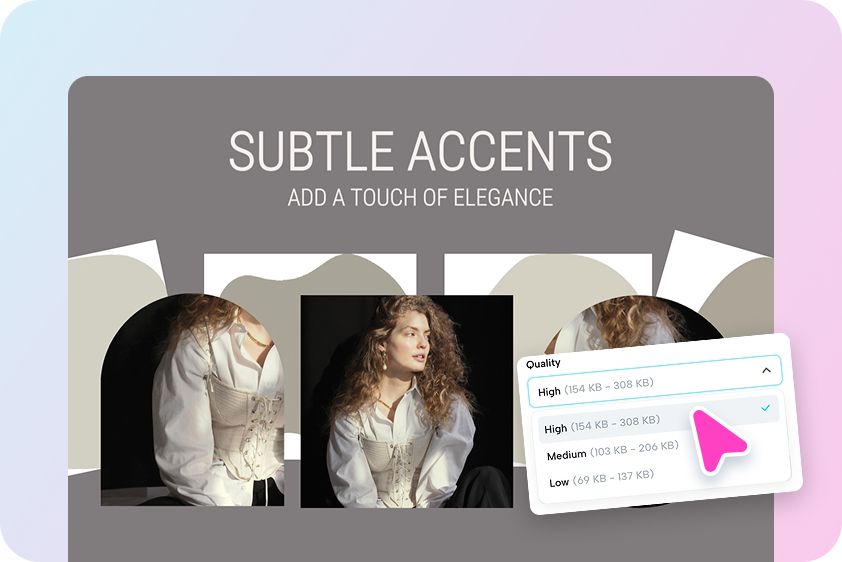 A montage or collage showcasing Pippit's key interface elements: Link to Video input, AI Avatar selection, Image Studio editing, and Analytics dashboard
