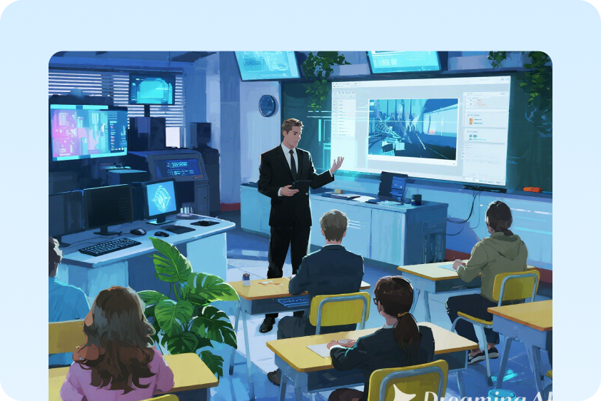 AI-avatarvideogenerator för e-lärande