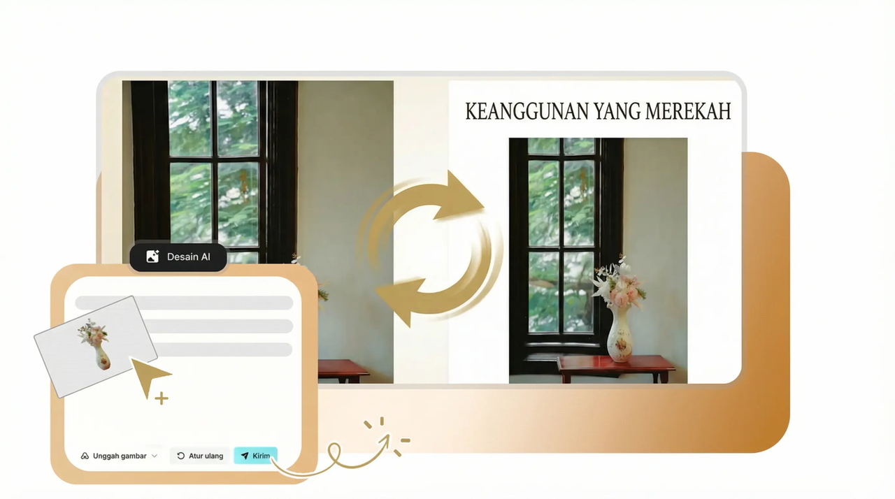 Buat foto promosi Ramadan dengan CapCut