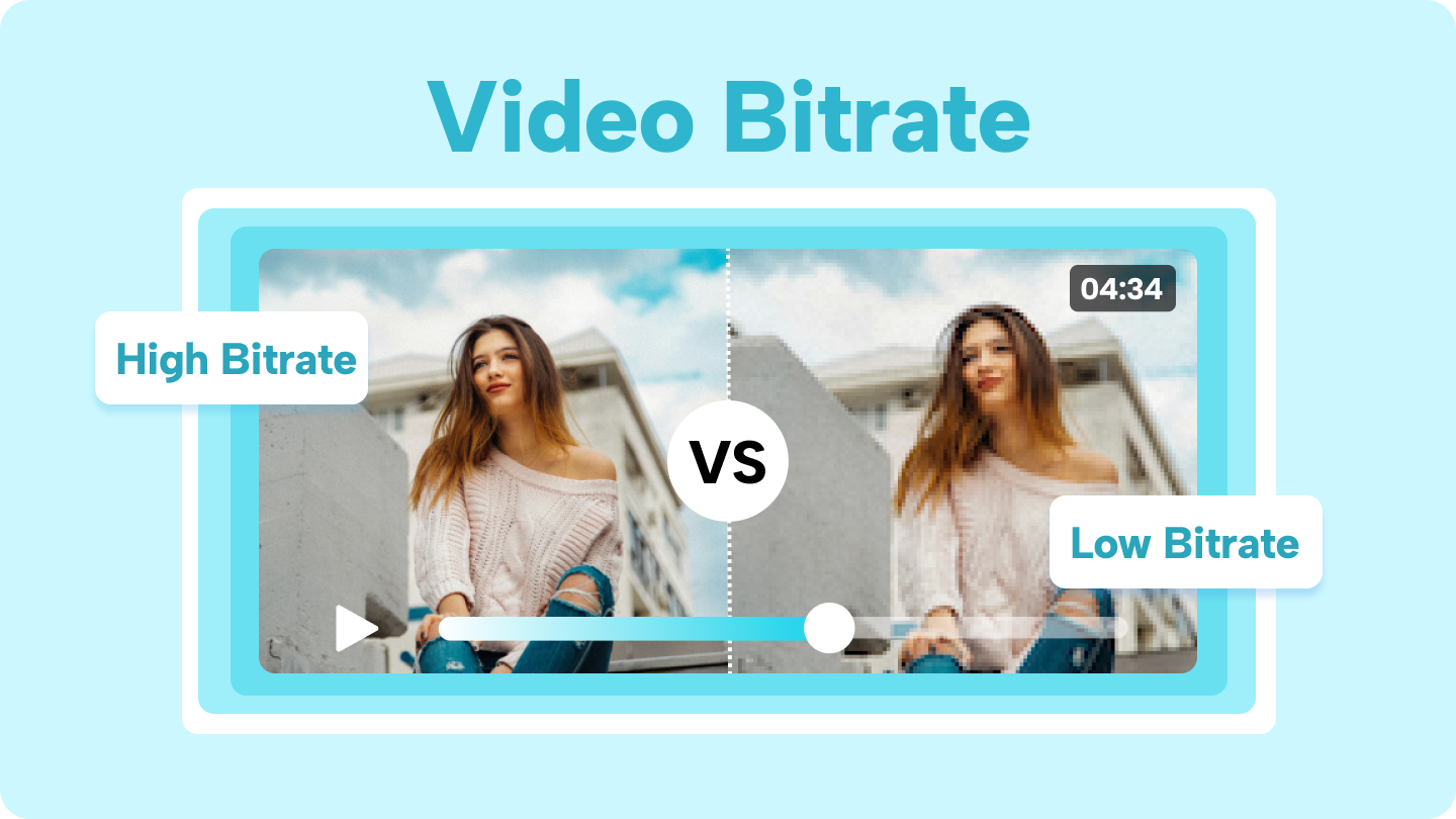 Taxa de bits no vídeo
