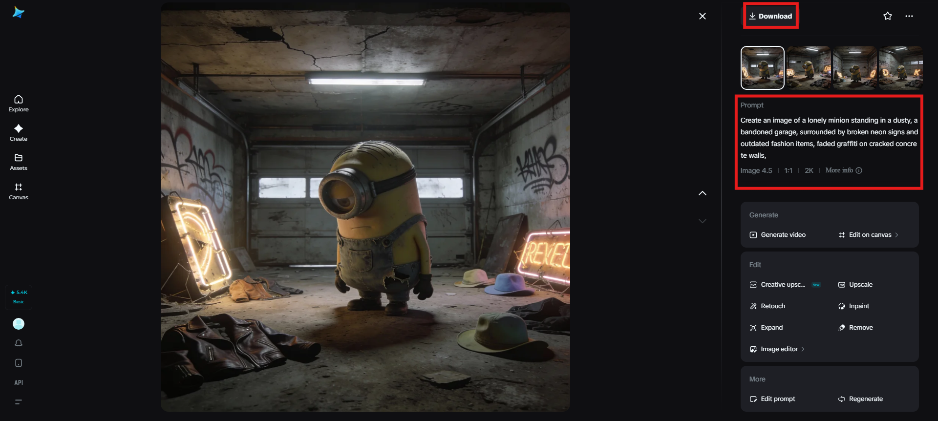 Create an image of an abandoned viral trend