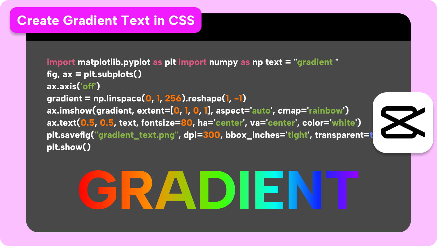 gradienttext i CSS