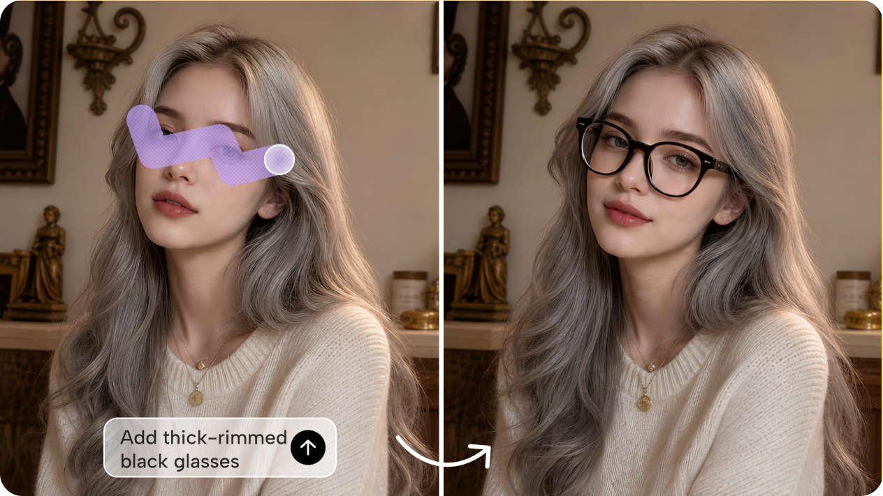 Place any frame style where you want it with Interactive editing