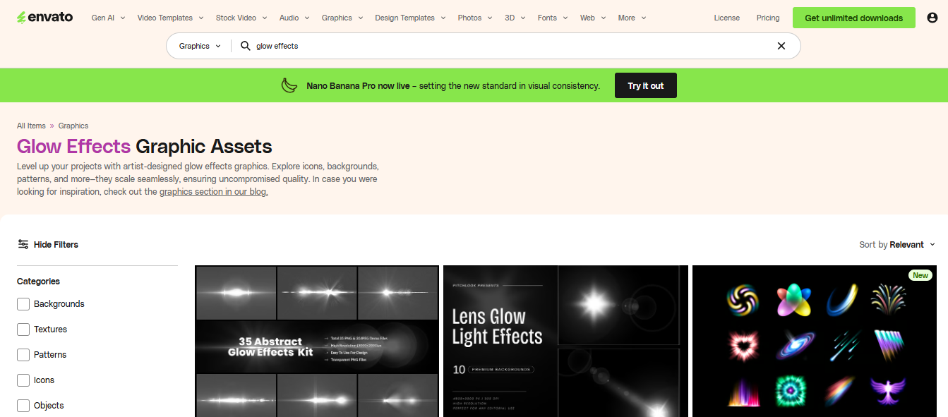 องค์ประกอบ Evanto