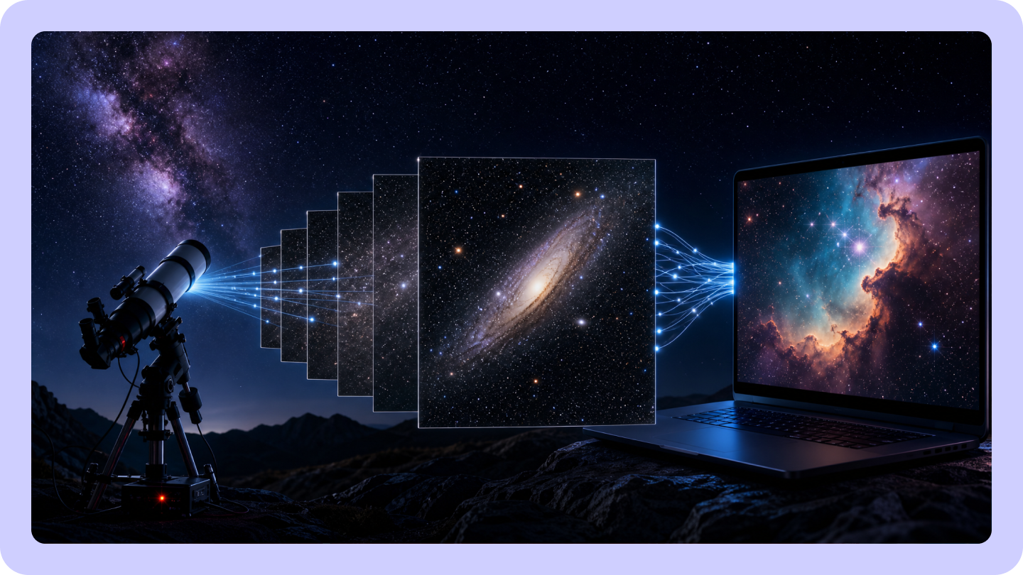 Mejor Software de Astrofotografía en 2026: Comparación de opciones para edición, apilamiento y gratuitas.