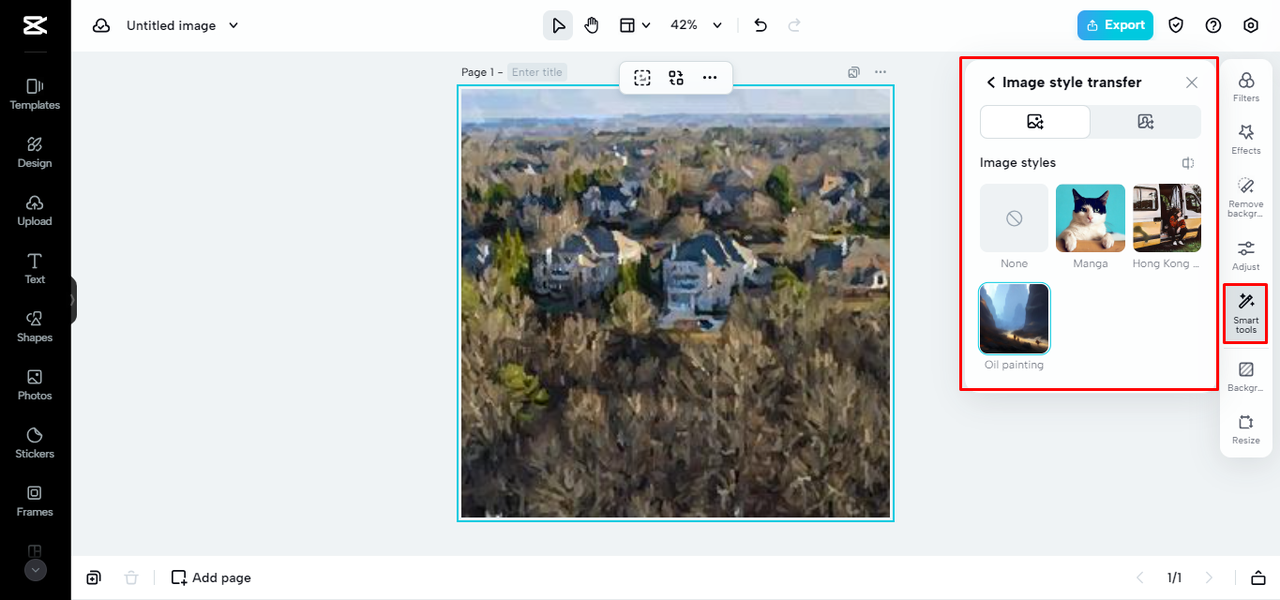 image style changer