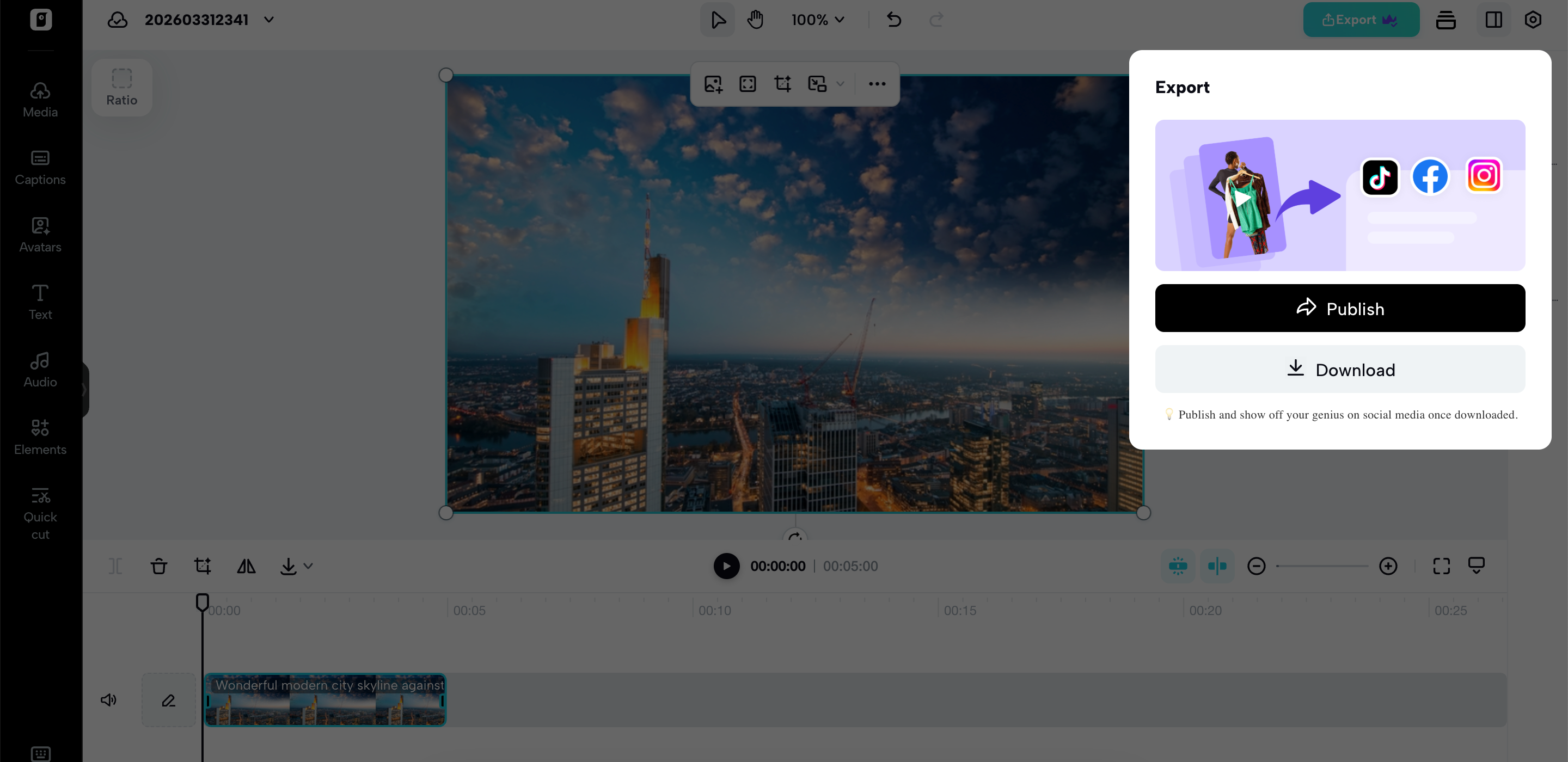 Download or Publish