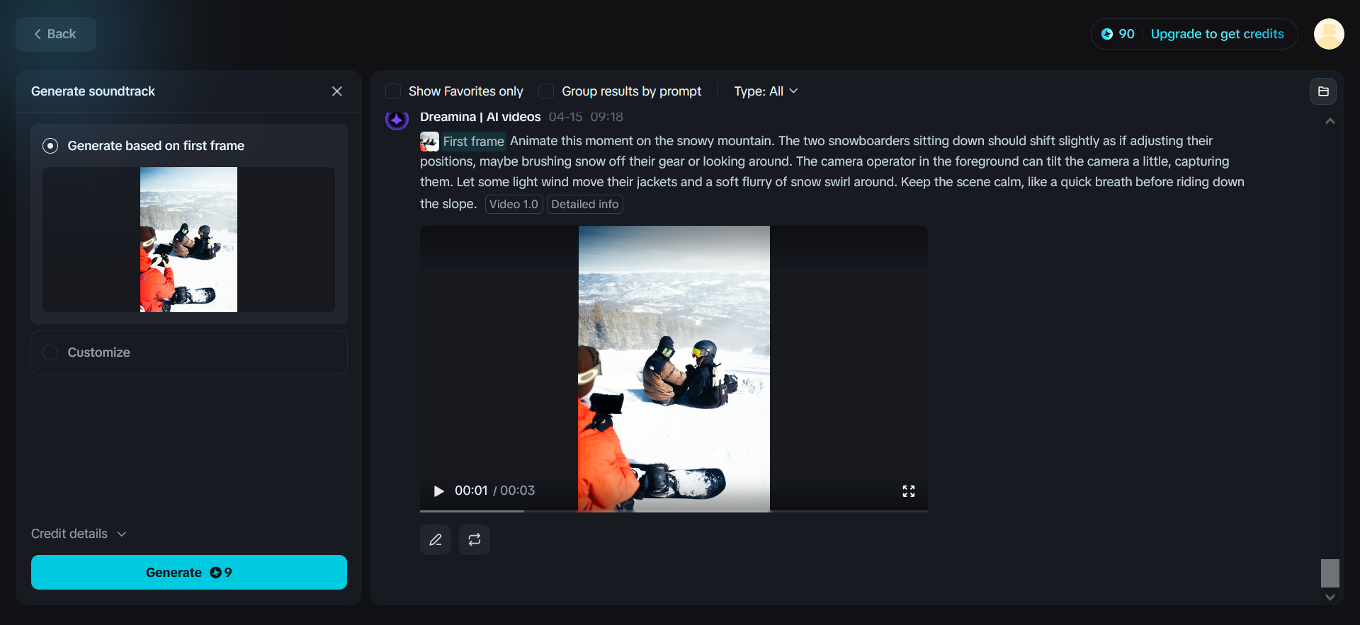 Genera colonna sonora