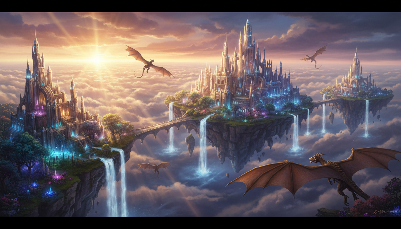 Fantasy landscape