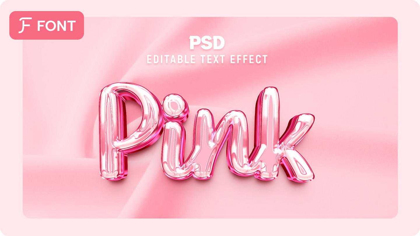 3d文本效果psd