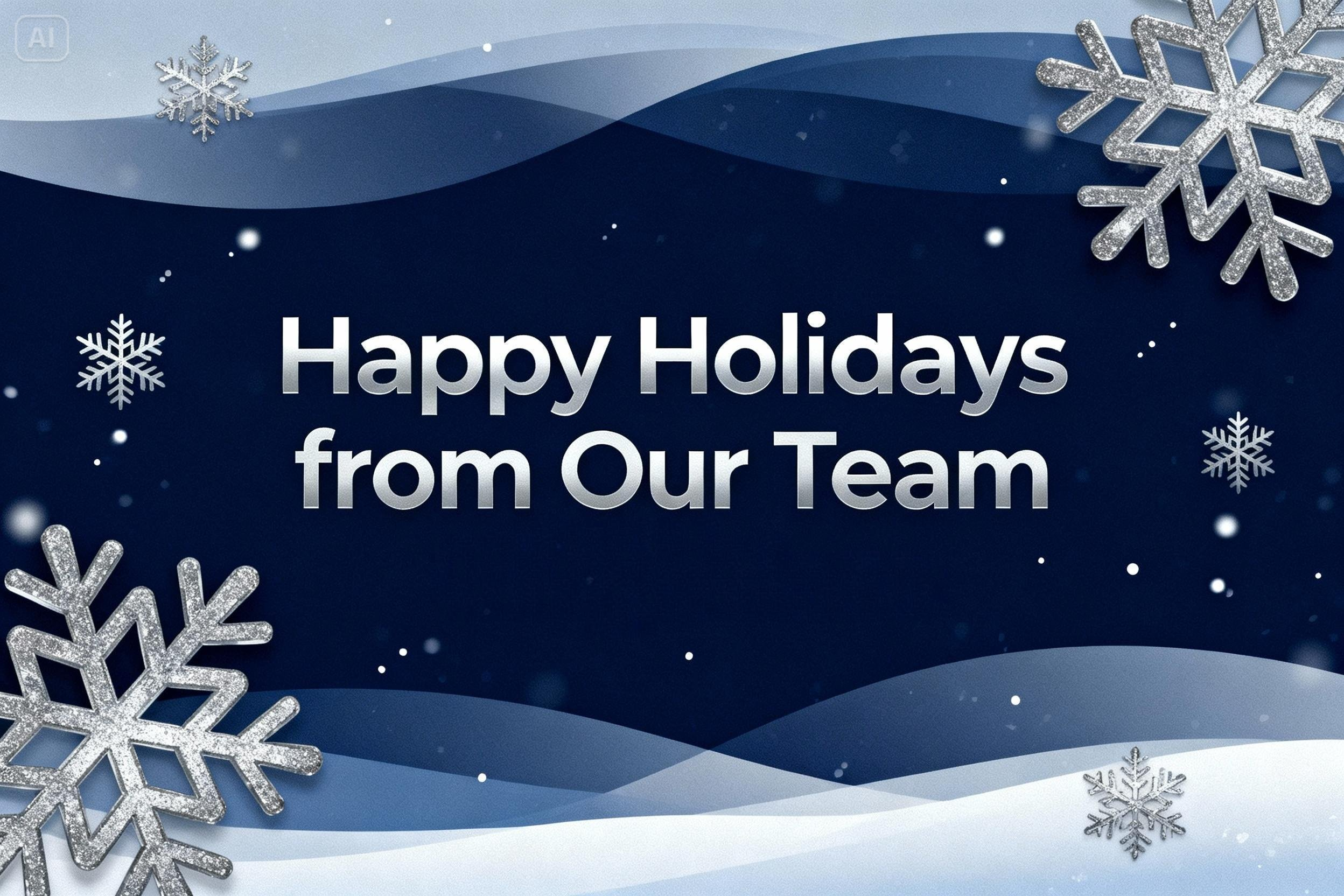 Corporate professional Christmas poster