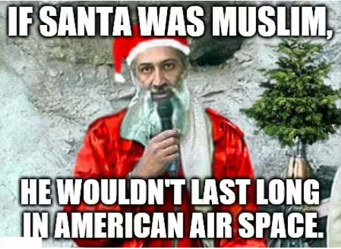 Cultural twist Santa Christmas meme