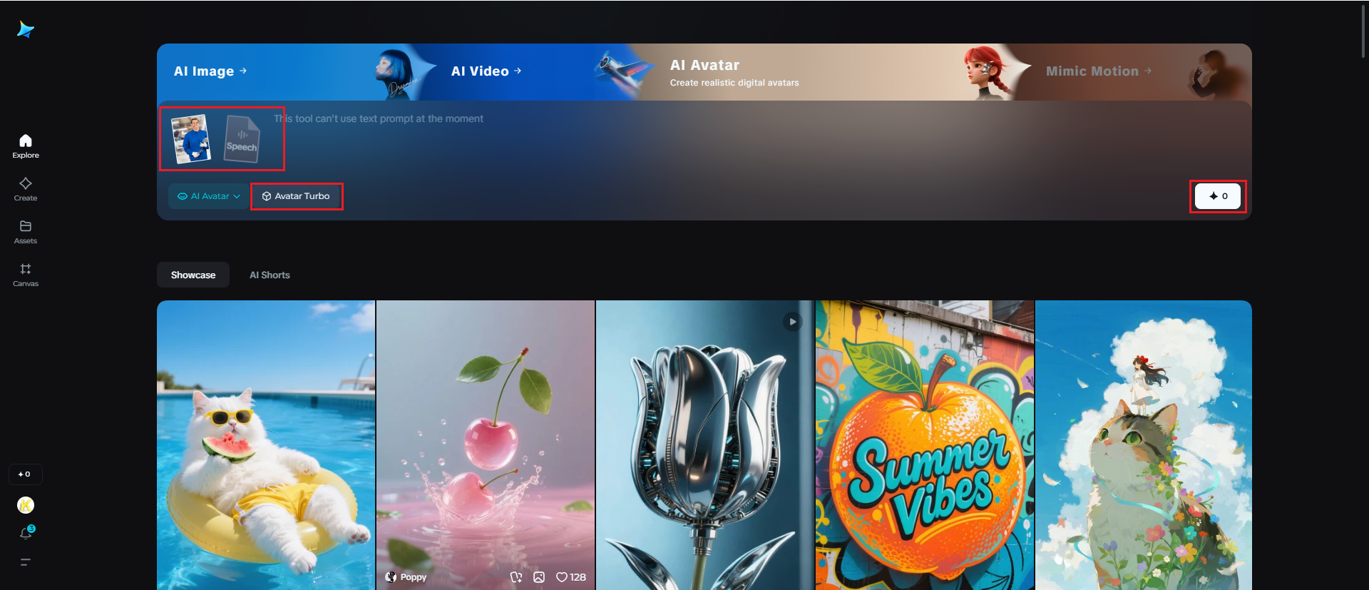 Berbicara dengan AI.