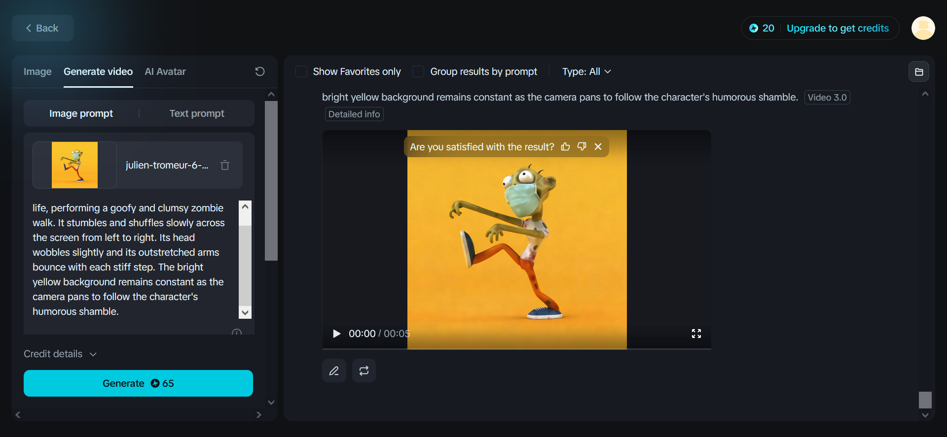 Image to video generator