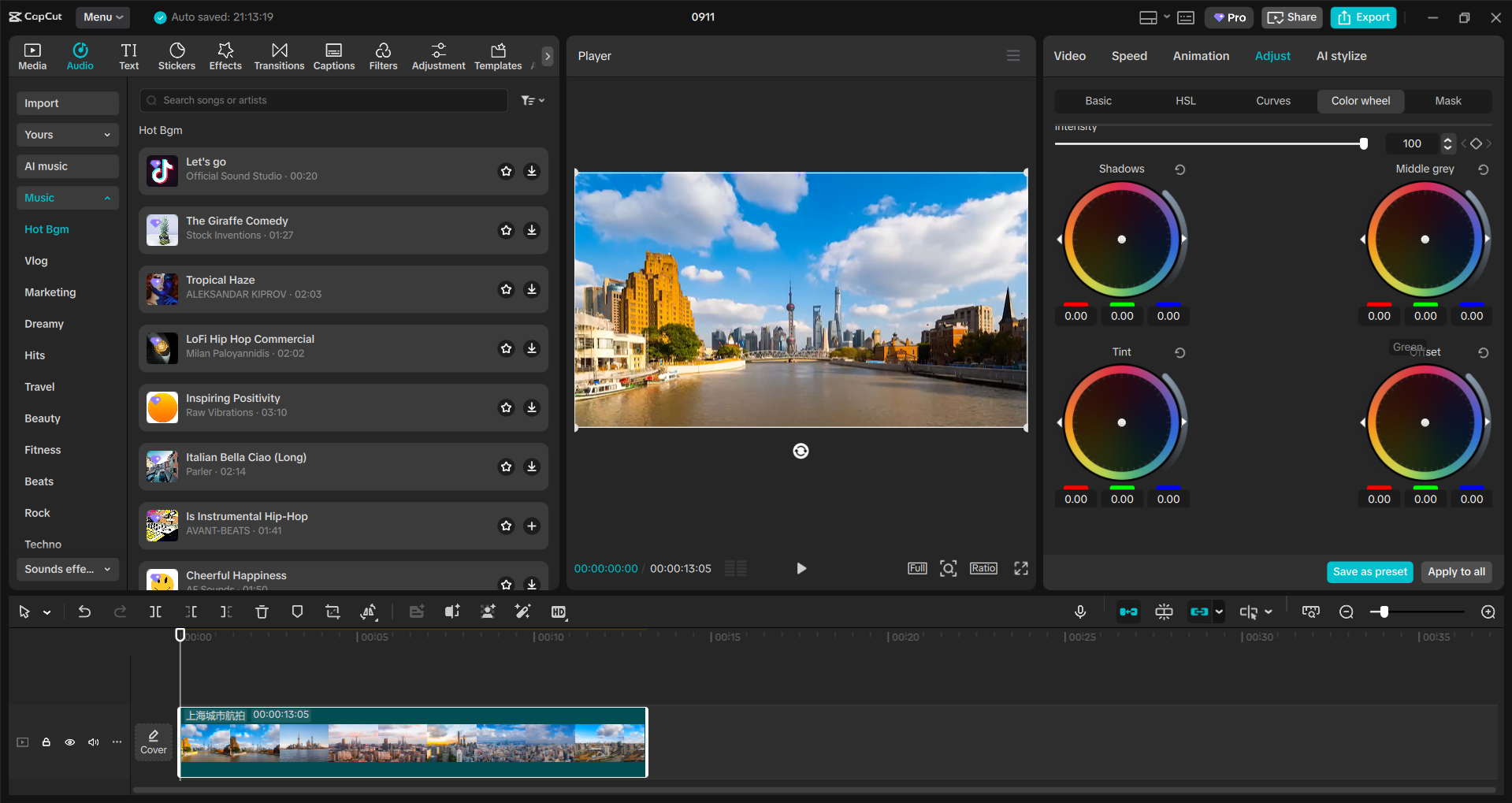 Schnittstelle des CapCut Desktop-Video-Editors - eine einfachere Möglichkeit, Videos zu bearbeiten und zu verbessern