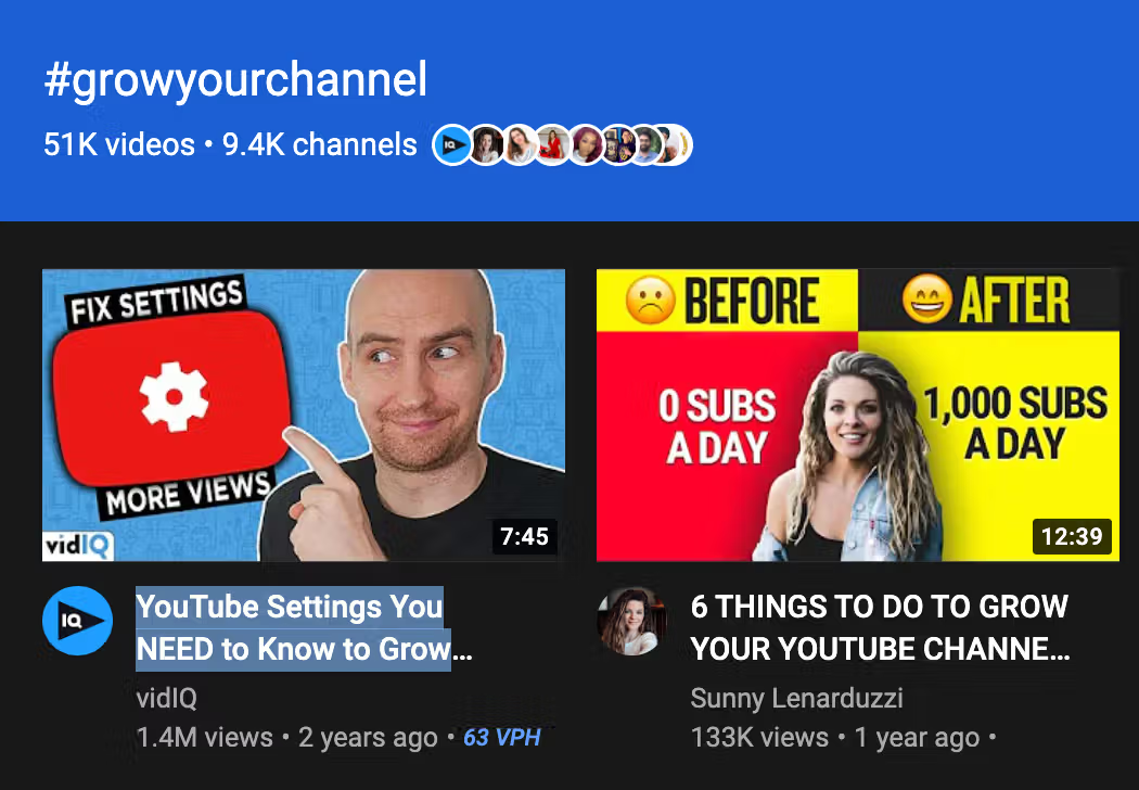 YouTube-csatorna digitális marketingje vonzó videócímekkel