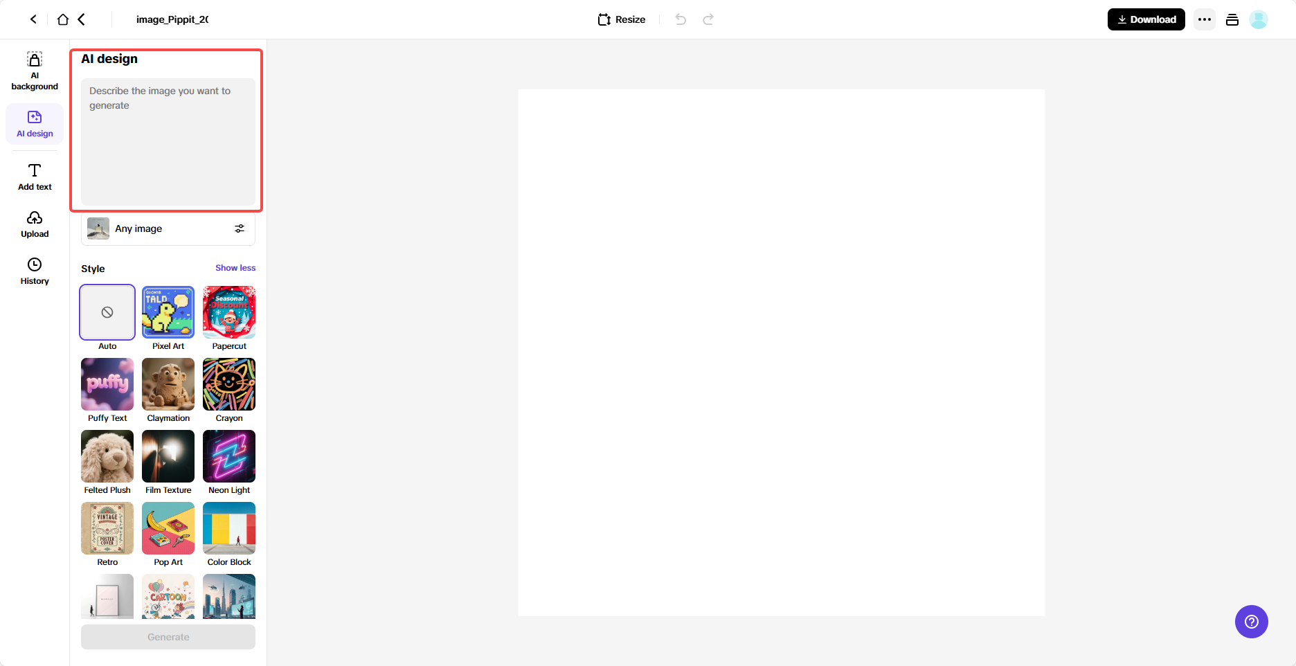 Transform concepts into visual