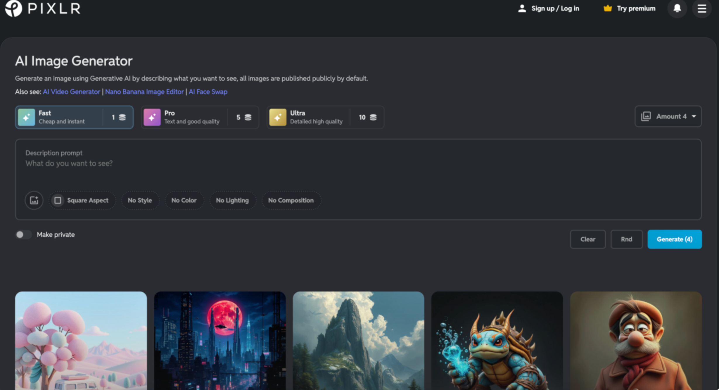 Pixlr AI Image Generator