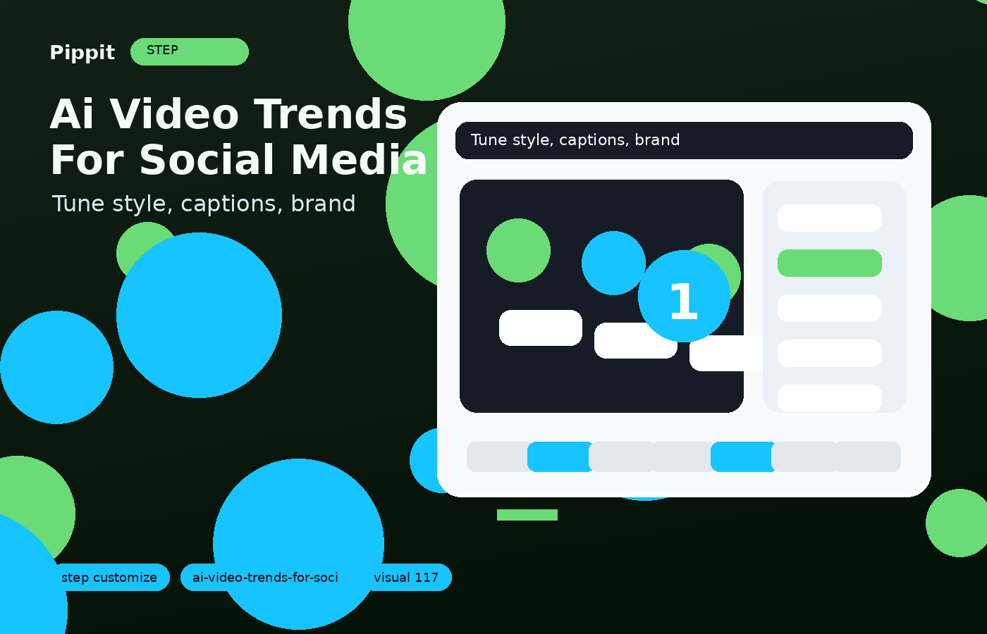 ai video trends for social media customization workflow in Pippit
