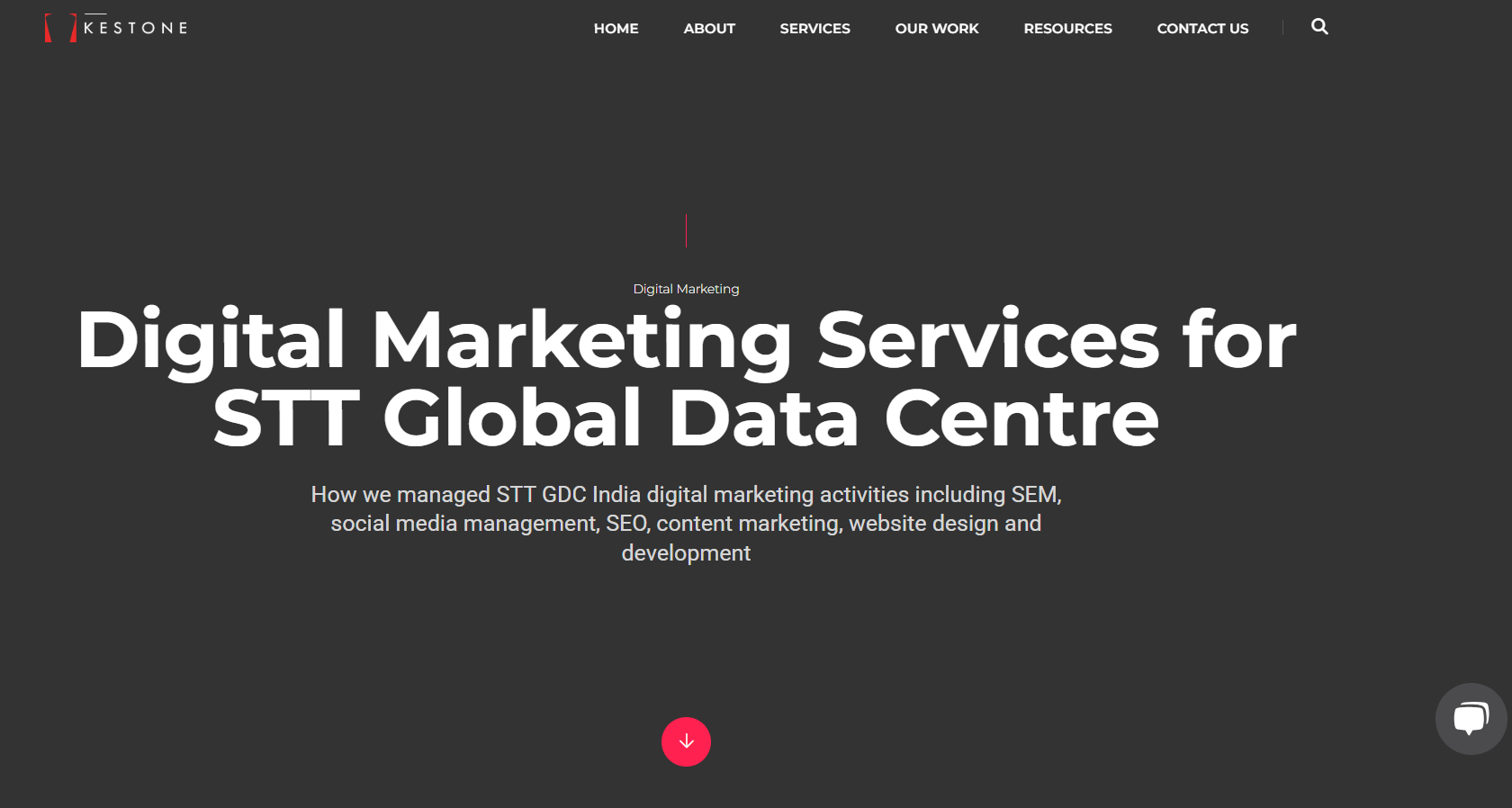 Kestone Global YouTube SEO ügynökség platform