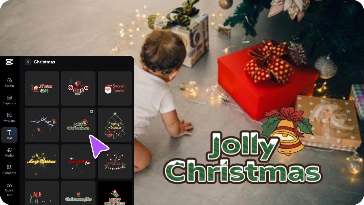 Noel videonuzun her ayrıntısını özelleştirin