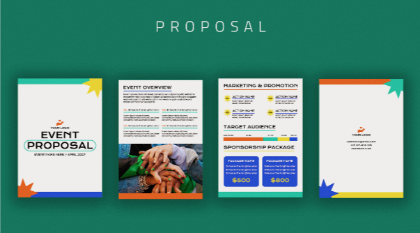 Proposta de patrocínio para eventos