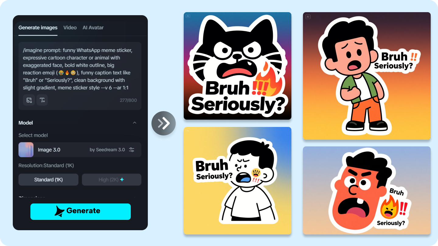 sticker WhatsApp meme