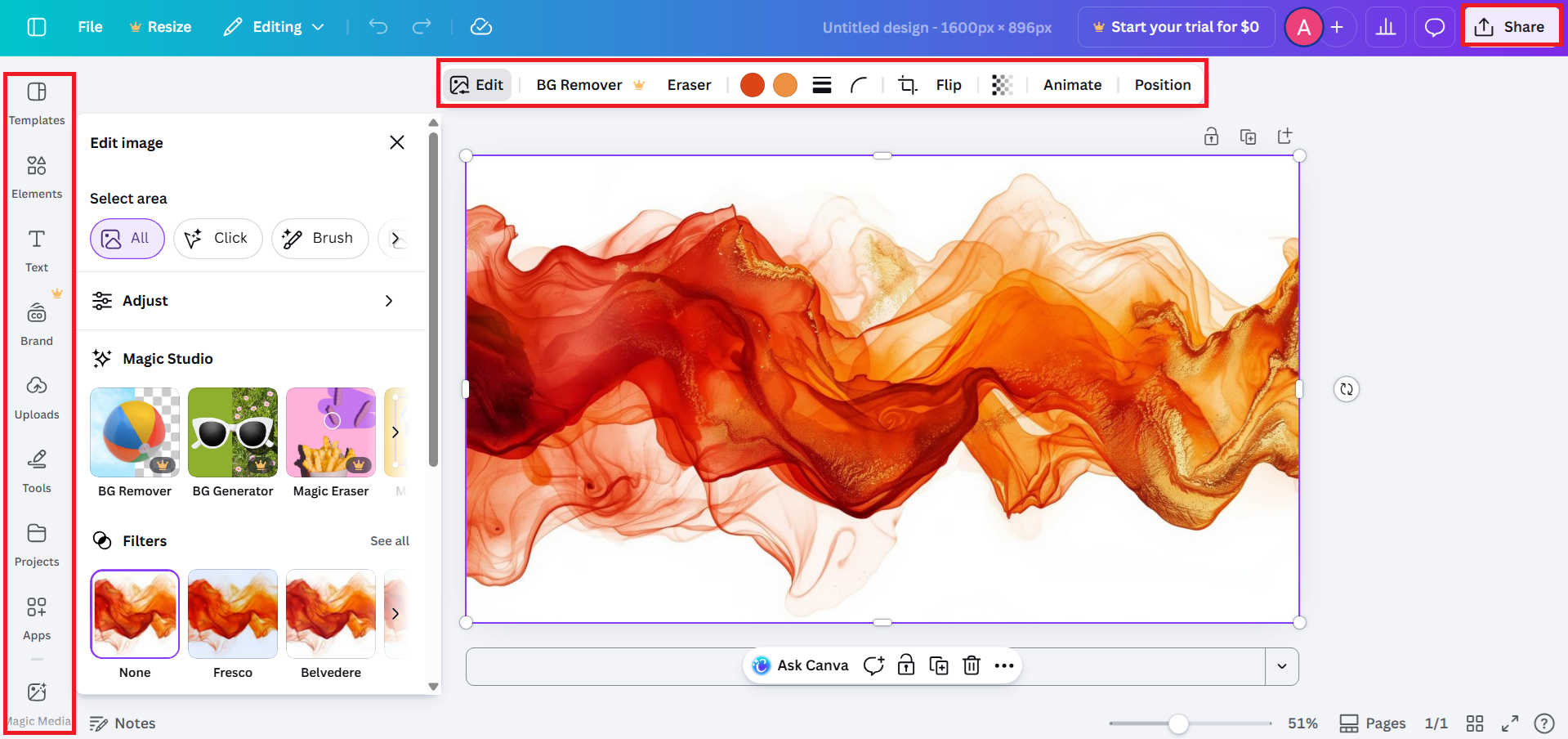 Customize your design and download